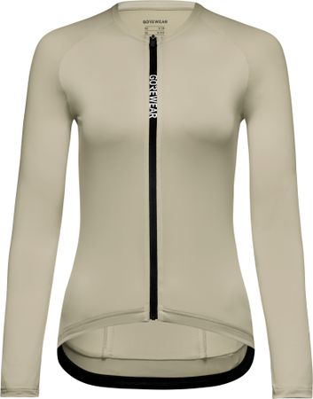 SPINSHIFT Damen-Langarmtrikot / tech beige / XS=36