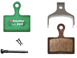 DISC C 34 Bremsbelag Shimano Road / grün / organisch