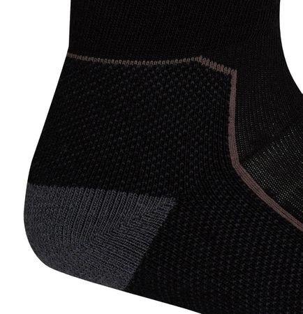 HIKE+ MEDIUM Damen-Merino-Socken / black/monsoon/mink / M=38-40