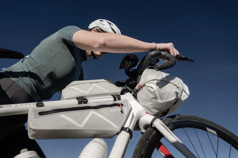 FRAME BAG 02 Rahmentasche / light grey / 2.8l