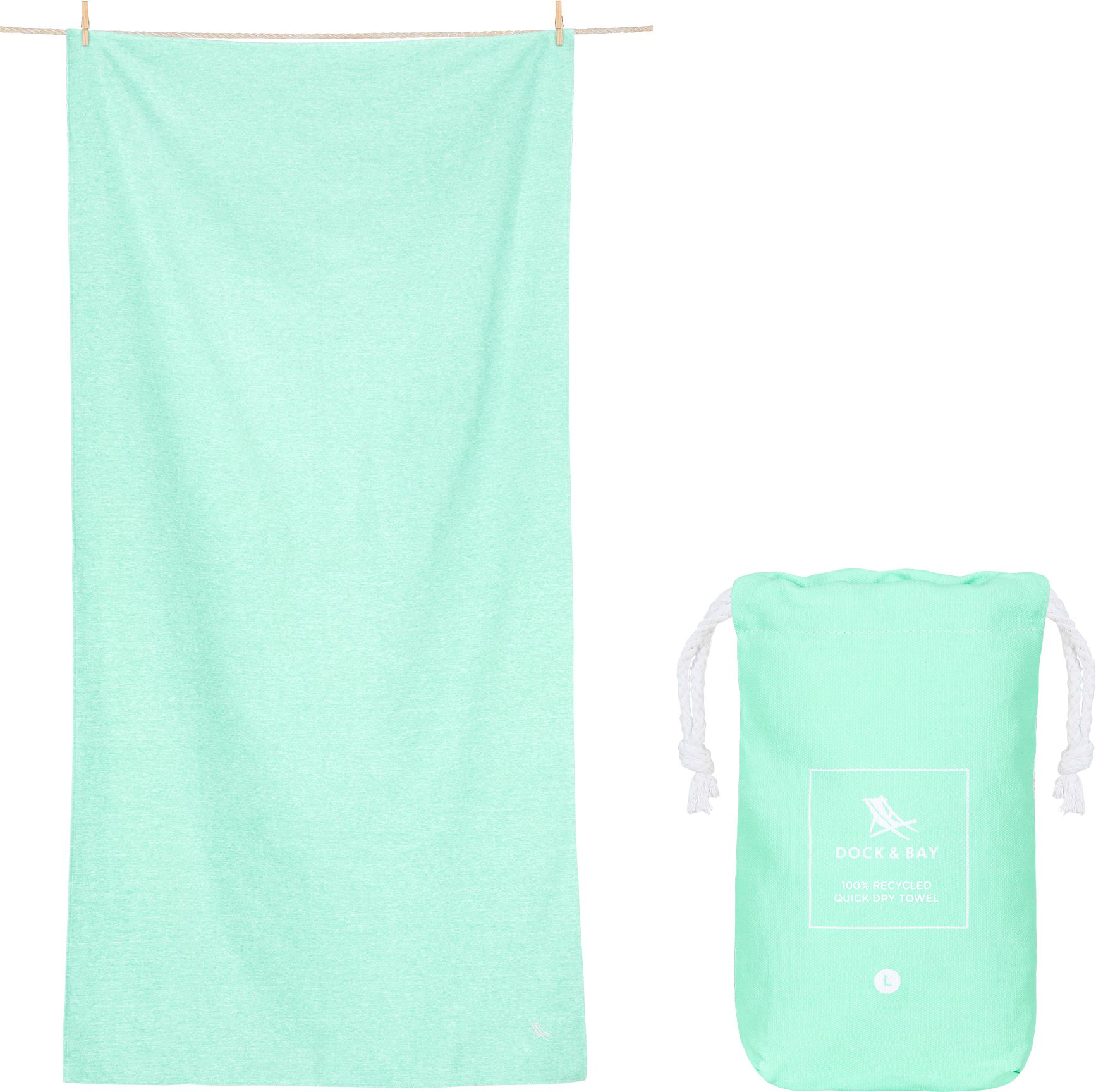 Fitness Towels Large / rainforest green