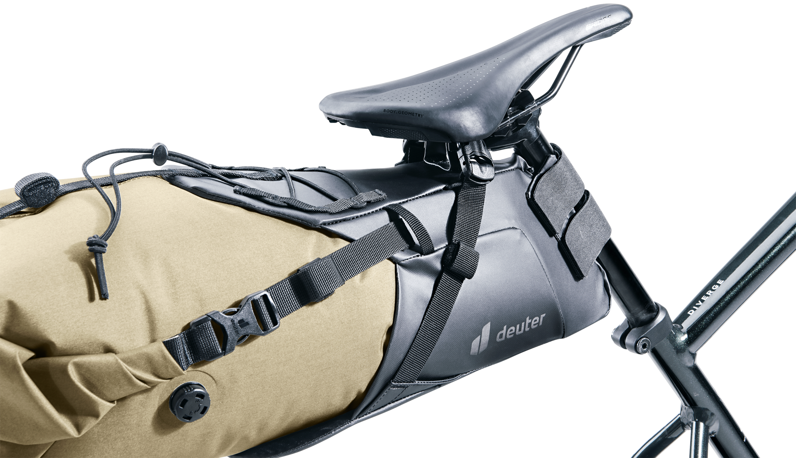 CABEZON SB 16 Satteltaschen-Holster mit Packsack / desert / 16l