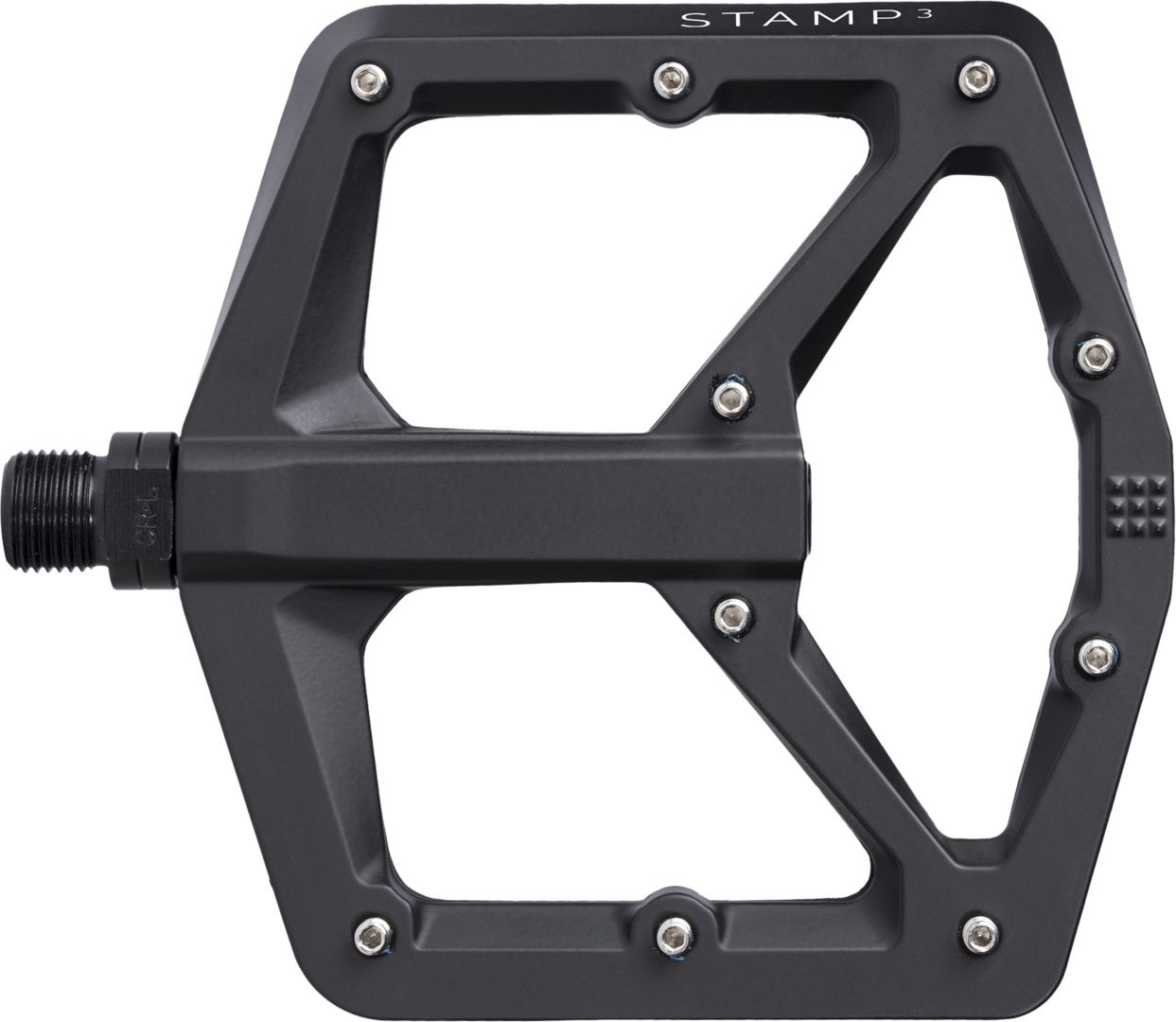 Pedal Stamp 3 large / schwarz mag / Plattformpedal, 114 x 111 mm