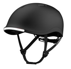 NYXEL MIPS Velohelm mit LED-Beleuchtung / matte black / M 55-59cm