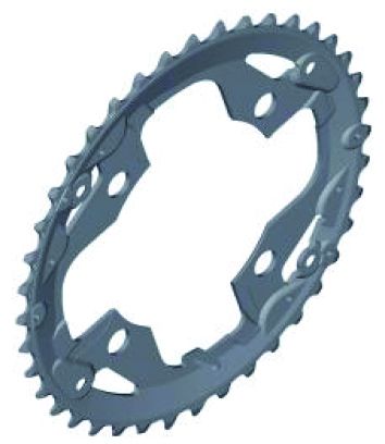 Kettenblatt Acera FC-M3000 Triple / schwarz / 40 Zähne, AX, für Hosenschutz, 96 mm