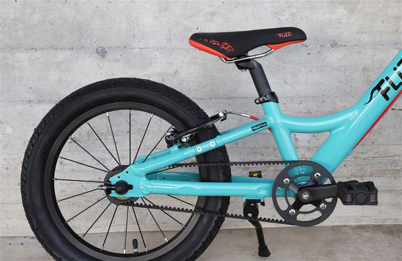FLiZZi 16 RIEMEN Kindervelo / grün / 16 ZOLL