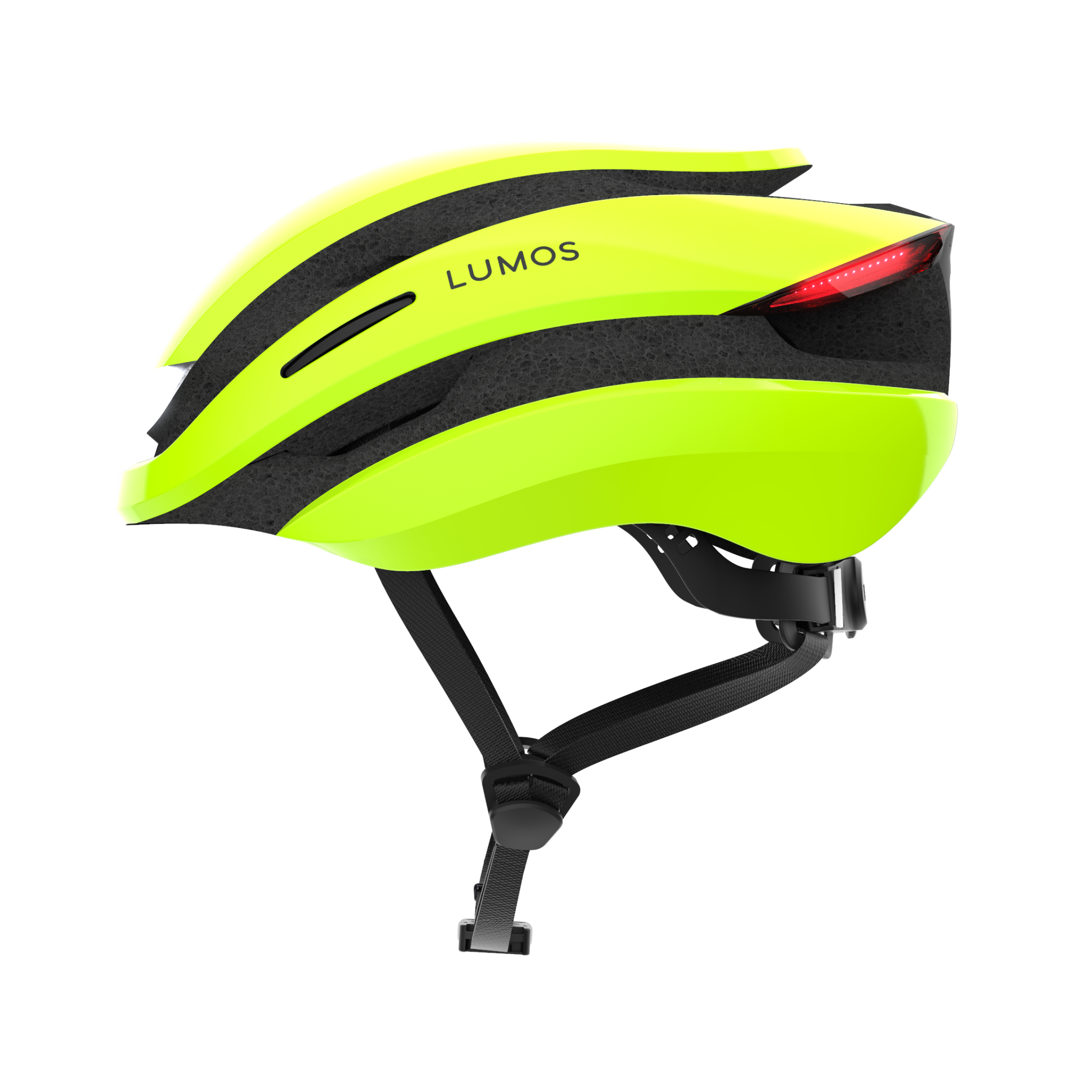 ULTRA MIPS Velohelm mit Front- und Rücklicht / lime / 54-61CM