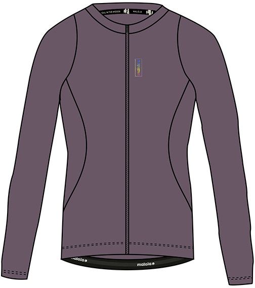 IDROM Damen-Langarmtrikot / stormy lilac / M