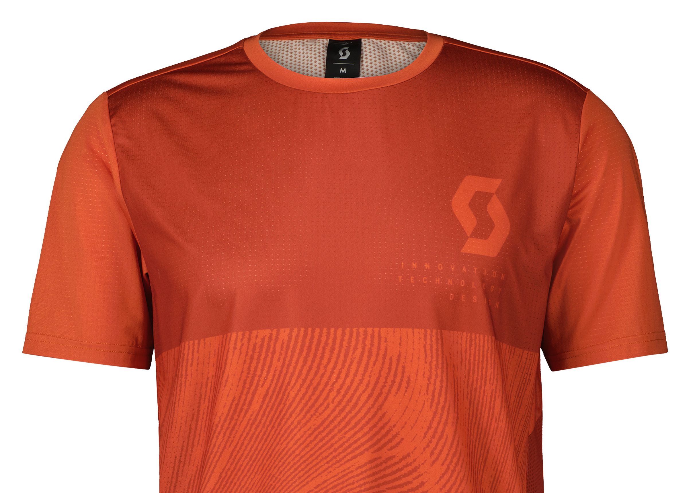TRAIL VERTIC Herren-Kurzarmshirt / braze orange / S