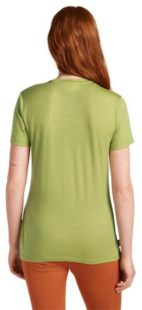 TL ADVENTURE RIDE Damen-Merino-Kurzarmshirt / olive / S