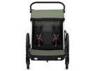 COURIER Kinderanhänger / Vintage Grün