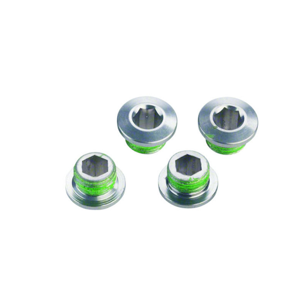 Chainring Bolt KIT 4X1 M8.5X5 ALU ZEPHYR QTY 4 / grey