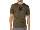 FLEXAIR Herren-Kurzarmshirt / olive green / M