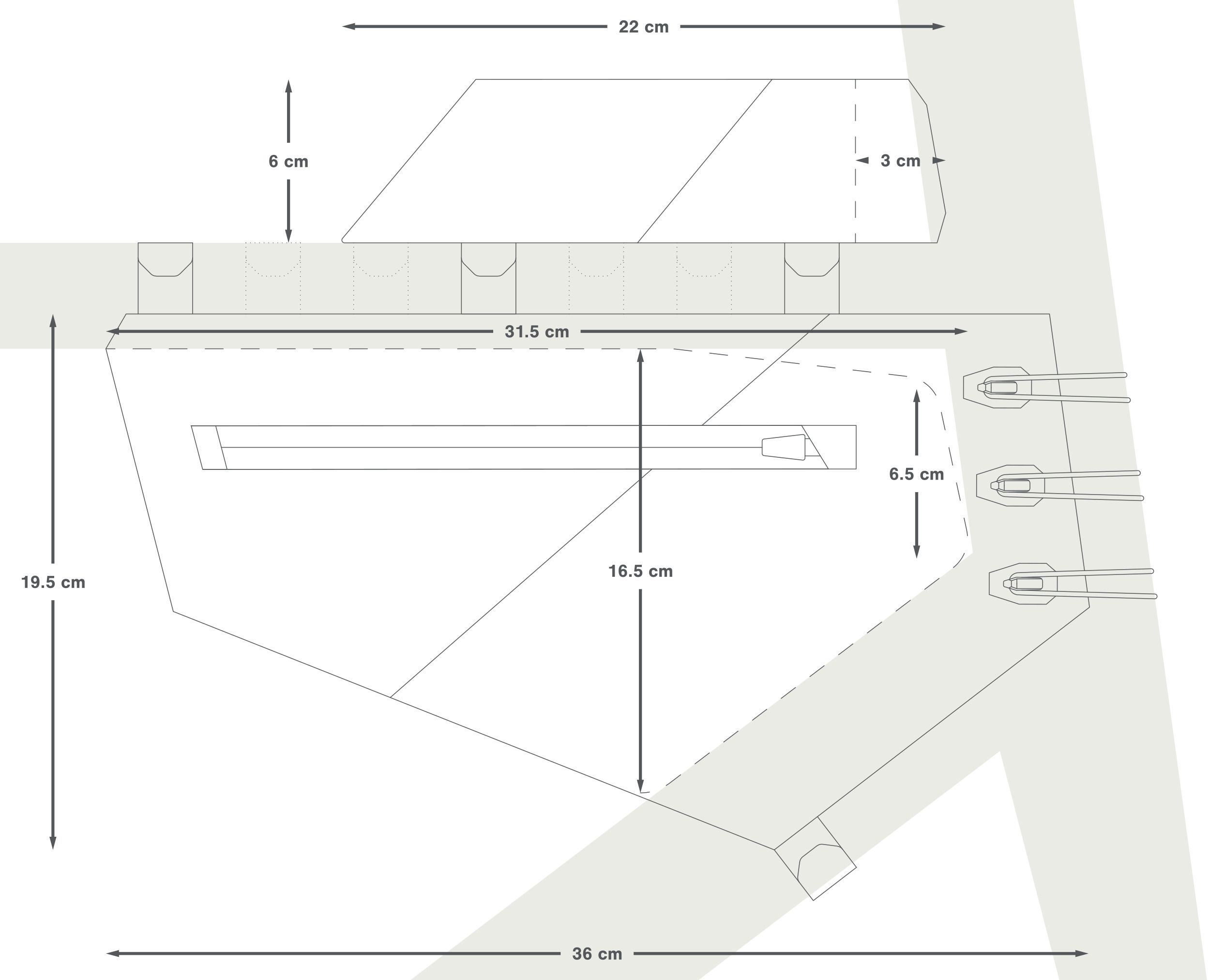 AERO SYSTEM Oberrohr- und Rahmentasche / black / L/XL, 3.2L