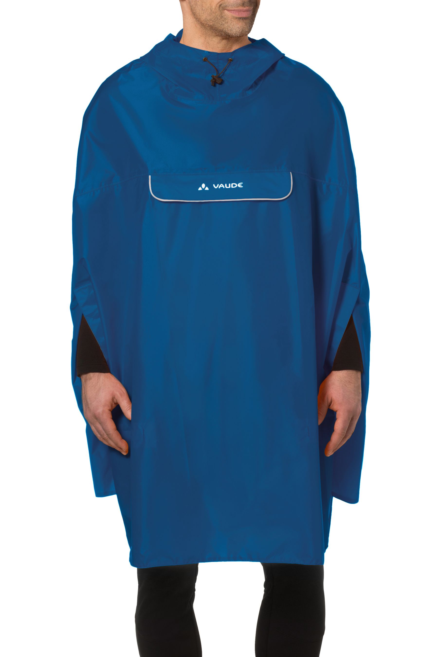 VALDIPINO Unisex-Regenponcho / radiate blue / M