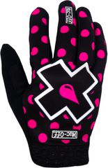 MTB Handschuhe Yellow-Polka / polka pink / L