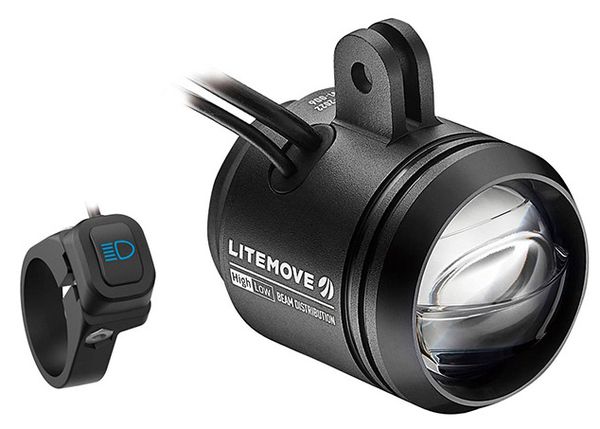 Scheinwerfer AE-200U E-Bike ohne Halter / schwarz