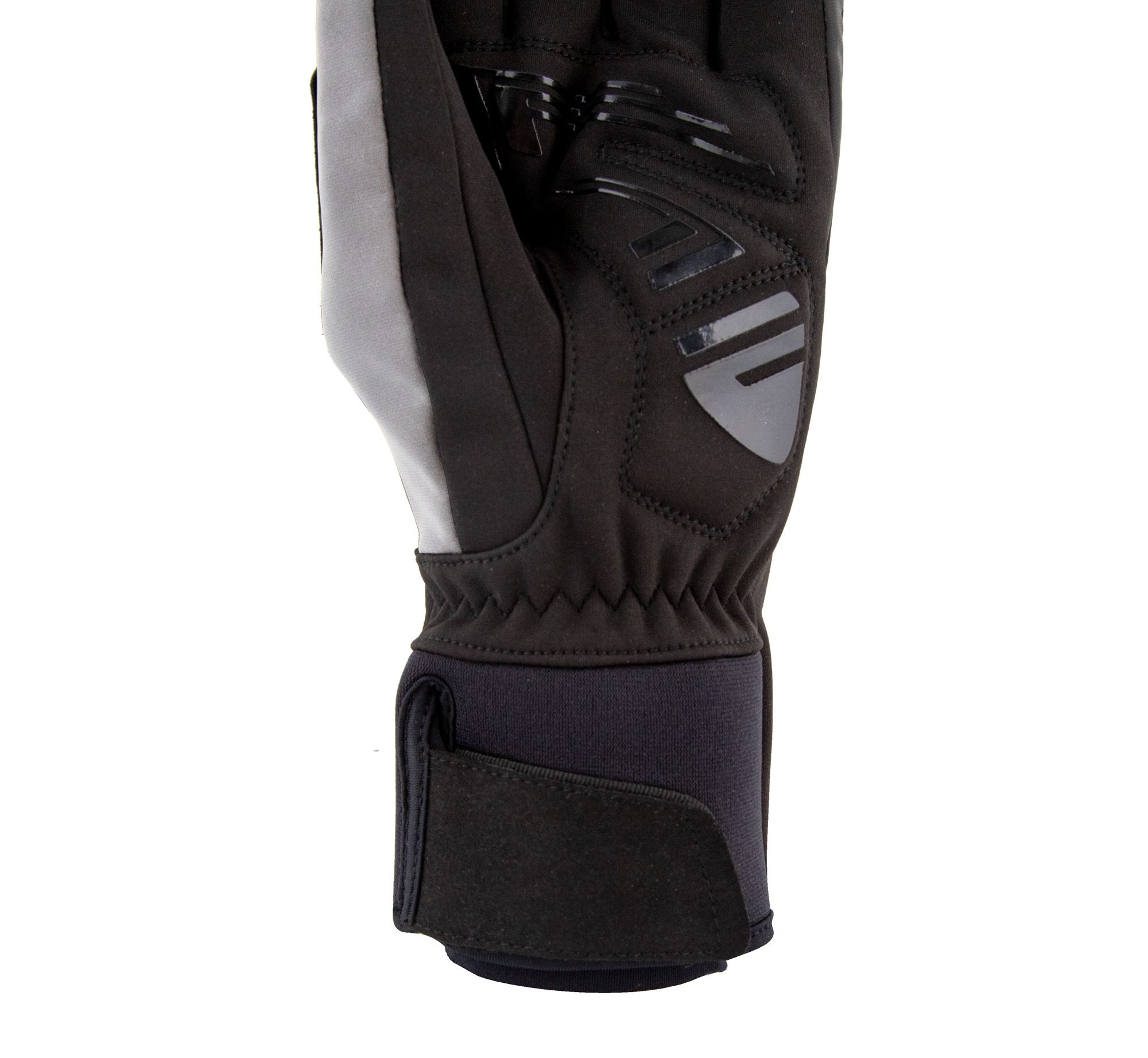 BEAM LIGHT reflektierende Unisex-Softshell-Handschuhe / silber / 3XL=12
