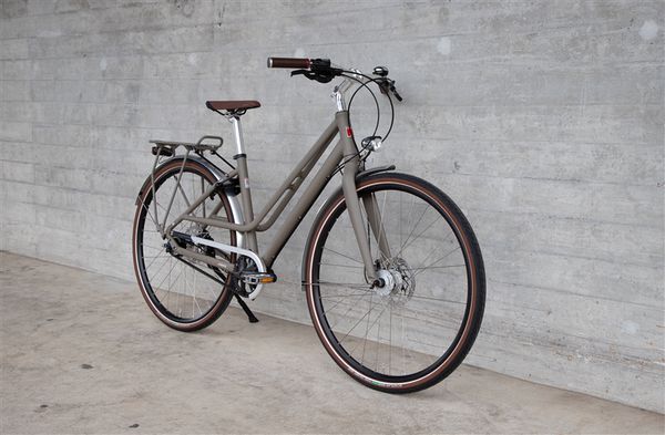 LAZY DAY GATES ALFINE 11 Wmn City- und Alltagsvelo / olive matt / 46 CM