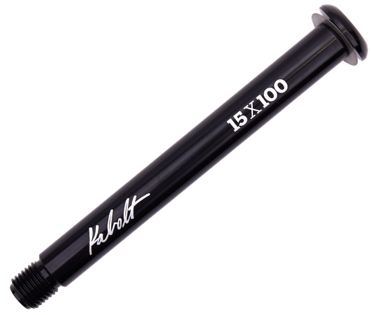 Axle Kabolt / black ano / 15x100 mm