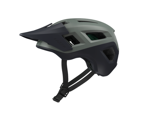 LAZER Unisex MTB Coyote KinetiCore Helm / matte dark green / S