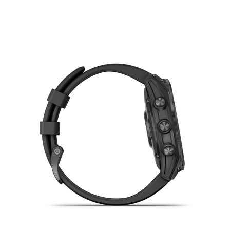 FENIX 7 SOLAR Multisportuhr 47mm / schiefergrau mit schwarzem armband
