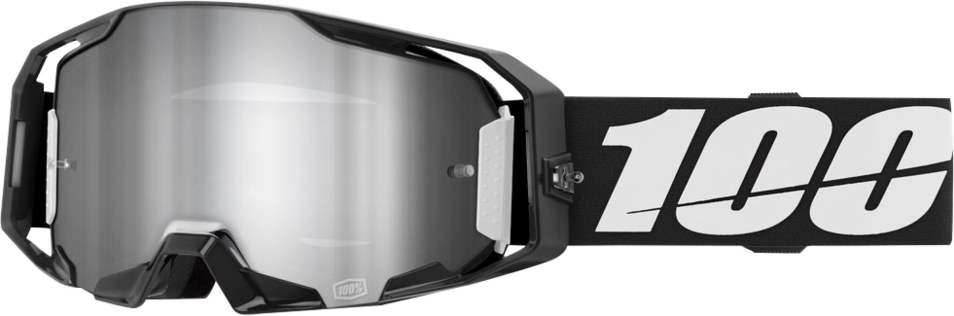 Goggle Armatic / Black - Mirror Silver Flash Lens / schwarz
