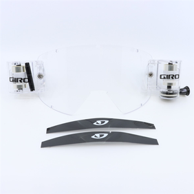 Ersatzgläser und Zubehör - Blok MTB Goggle Roll-off Clear Lens Kit von GIRO