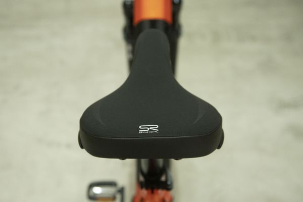 eMISSION  NEO+ Riemen E-City- und Alltagsvelo / sunset orange / 46 CM