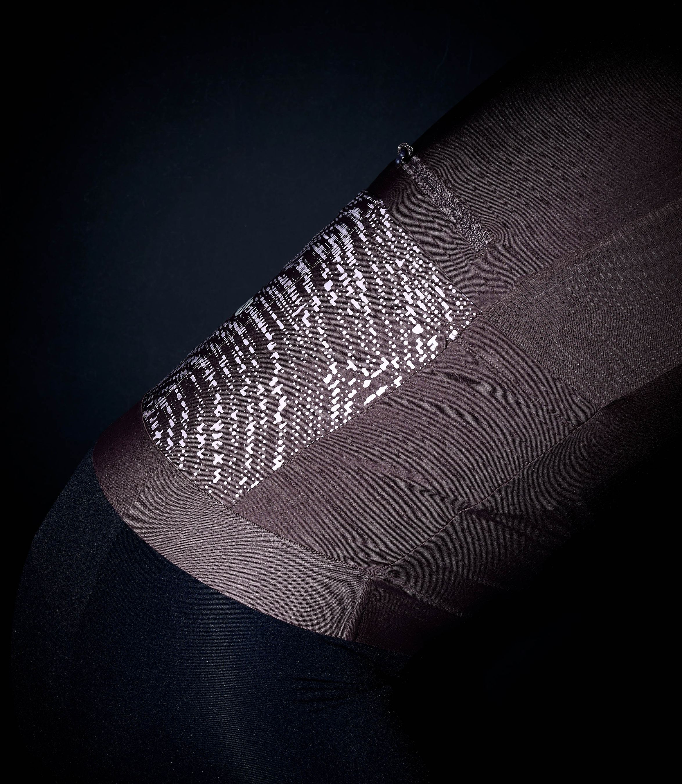 ODYSSEY HIGH VISIBILITY Herren-Gravel-Windjacke / burgundy / XXL