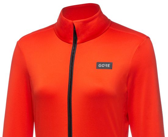 PROGRESS Damen-Thermo-Langarmtrikot / fireball / 42