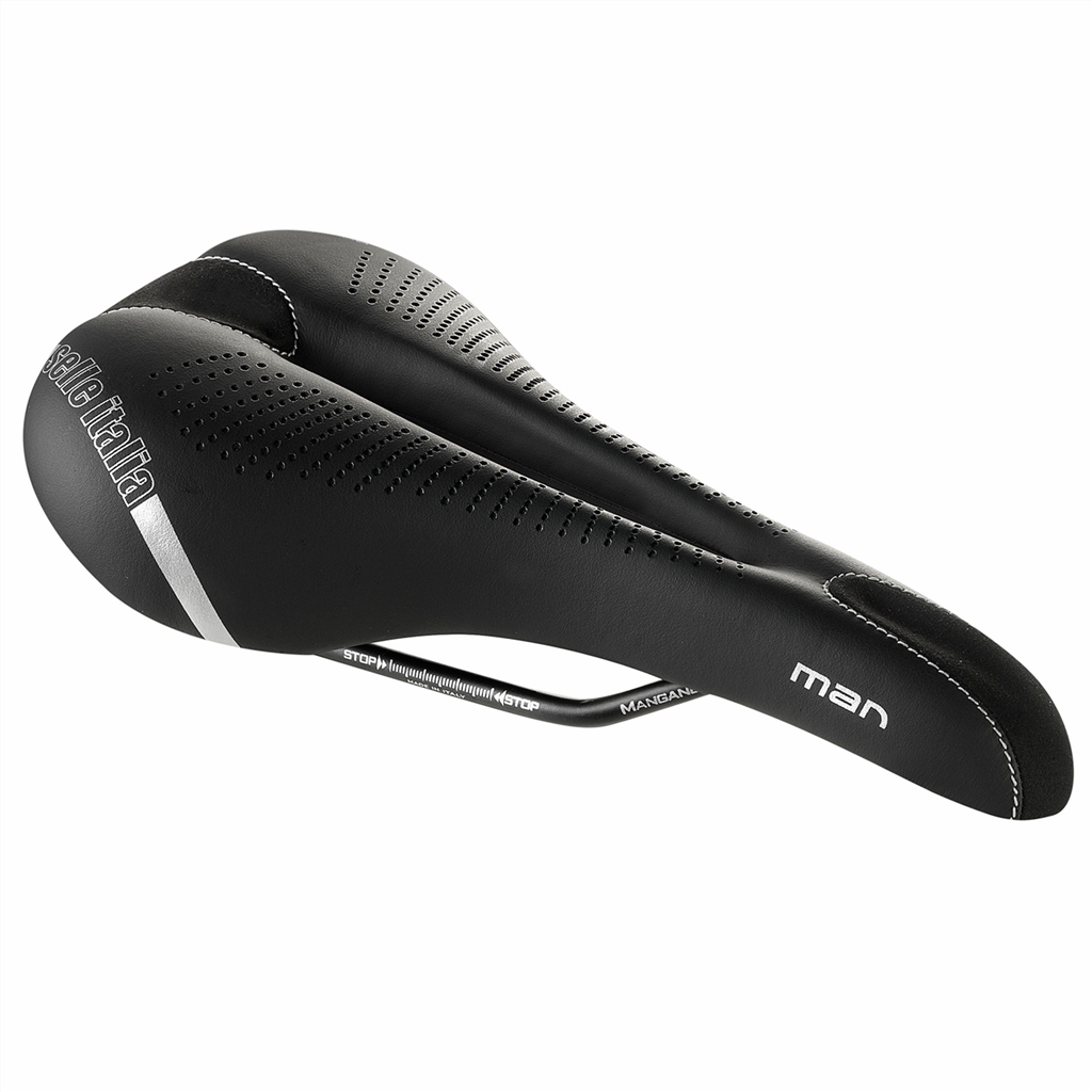 MAN GEL FLOW Sattel / black / L2