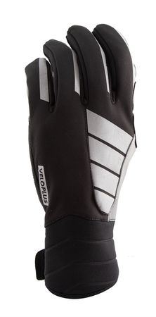 BEAM reflektierende Unisex-Thermo-Handschuhe / schwarz / XS=6