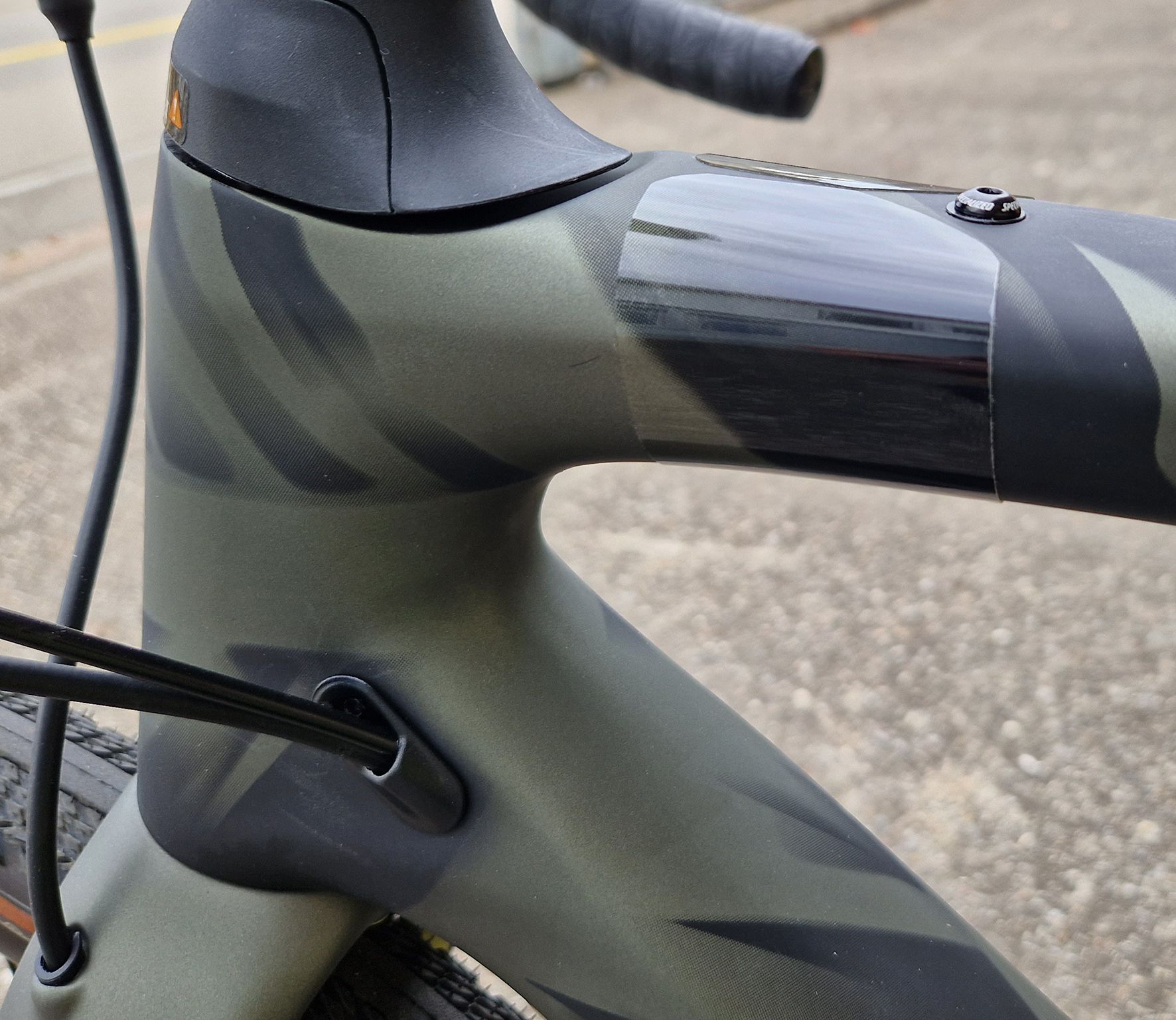BIKESAVER Rahmenschutz-Folie aus PU / transparent / MATT