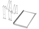 PARKER Veloständer 2er / silber / Bügel-Innenbreite 60mm