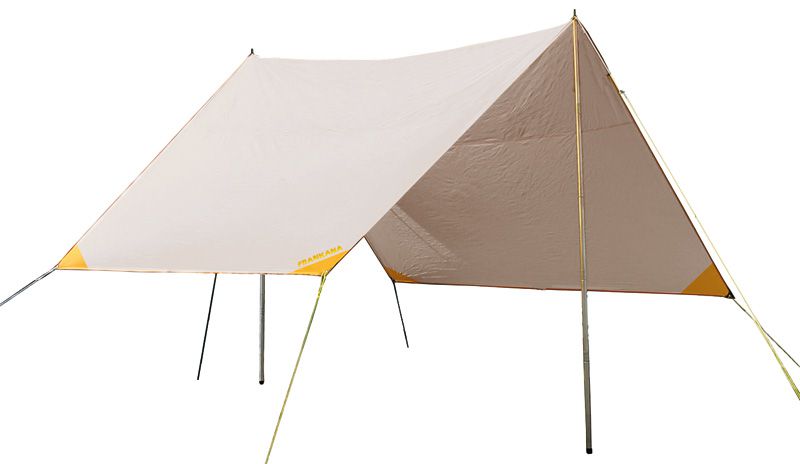 SUNNY Sonnensegel und Regenplane / sandfarben / 3X4M