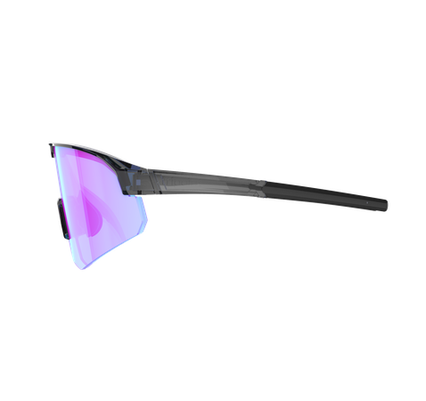 LAKE VICTORIA SMALL Sportbrille / shiny transp black/purple blue