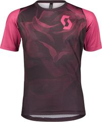 JR TRAIL 20 Kinder-Bikeshirt / dark purple/carmine pink / 164