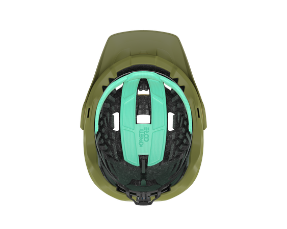 LAZER Unisex MTB Jackal KinetiCore Helm / gold green / L