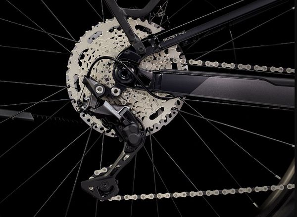 POWERFLY FS 4 EQ GEN3 Crossover E-Bike / matte dnister black gloss trek black / XS