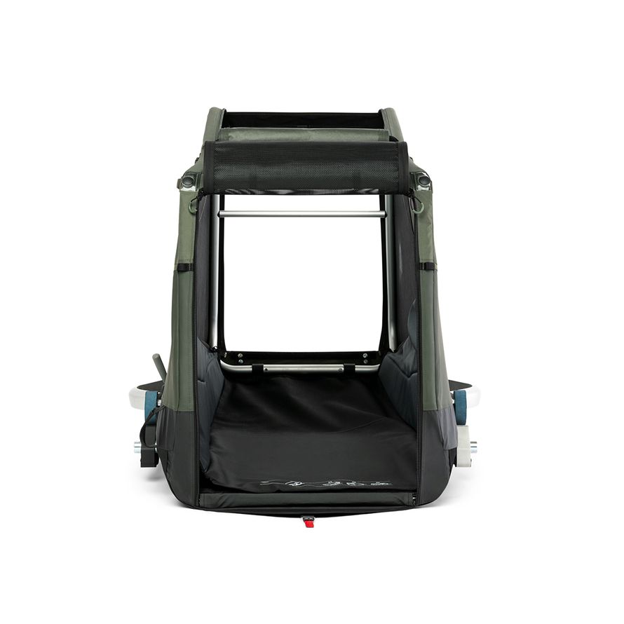 DOG MIKKE Hundeanhänger / moss green / XL