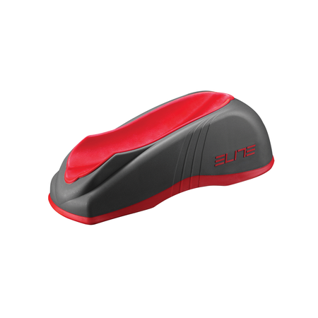 GEL BLOCK Vorderraderhöhung für Hometrainer / grau-rot