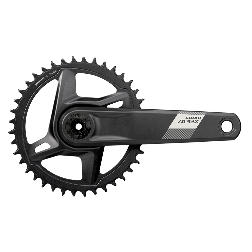 Crankset Apex Wide 1x12 DUB / black / 160mm/40t