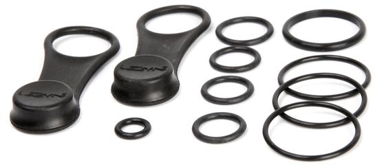 ALLOY DRIVE Ersatz-Dichtungsset / schwarz