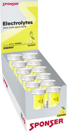Electrolytes Display, (12 x 10 à 4.5 g) / Lemon