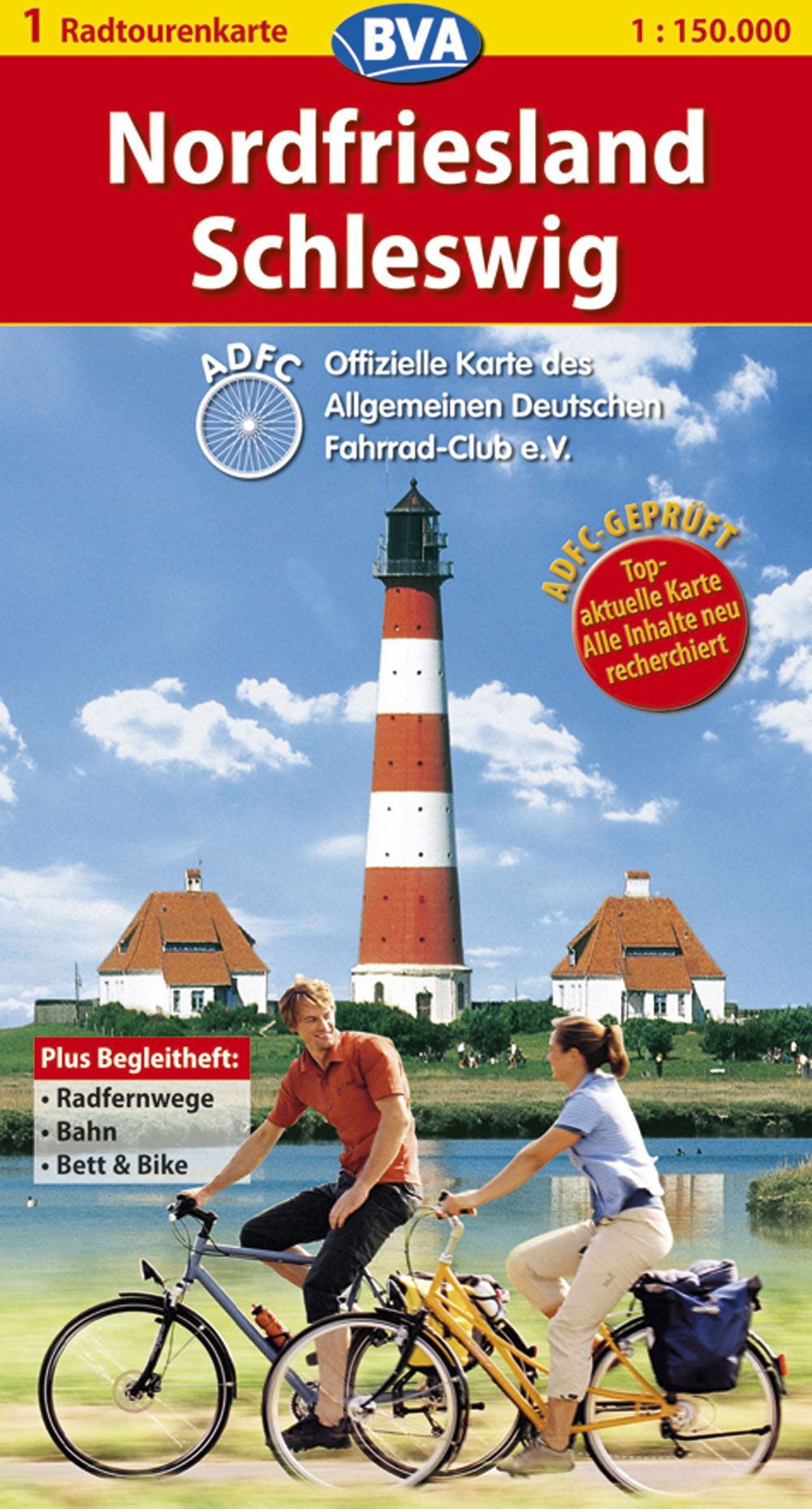 ADFC Radtouren-Karten Deutschland 1:150'000 / ZWISCHEN ELBE UND WESER 006