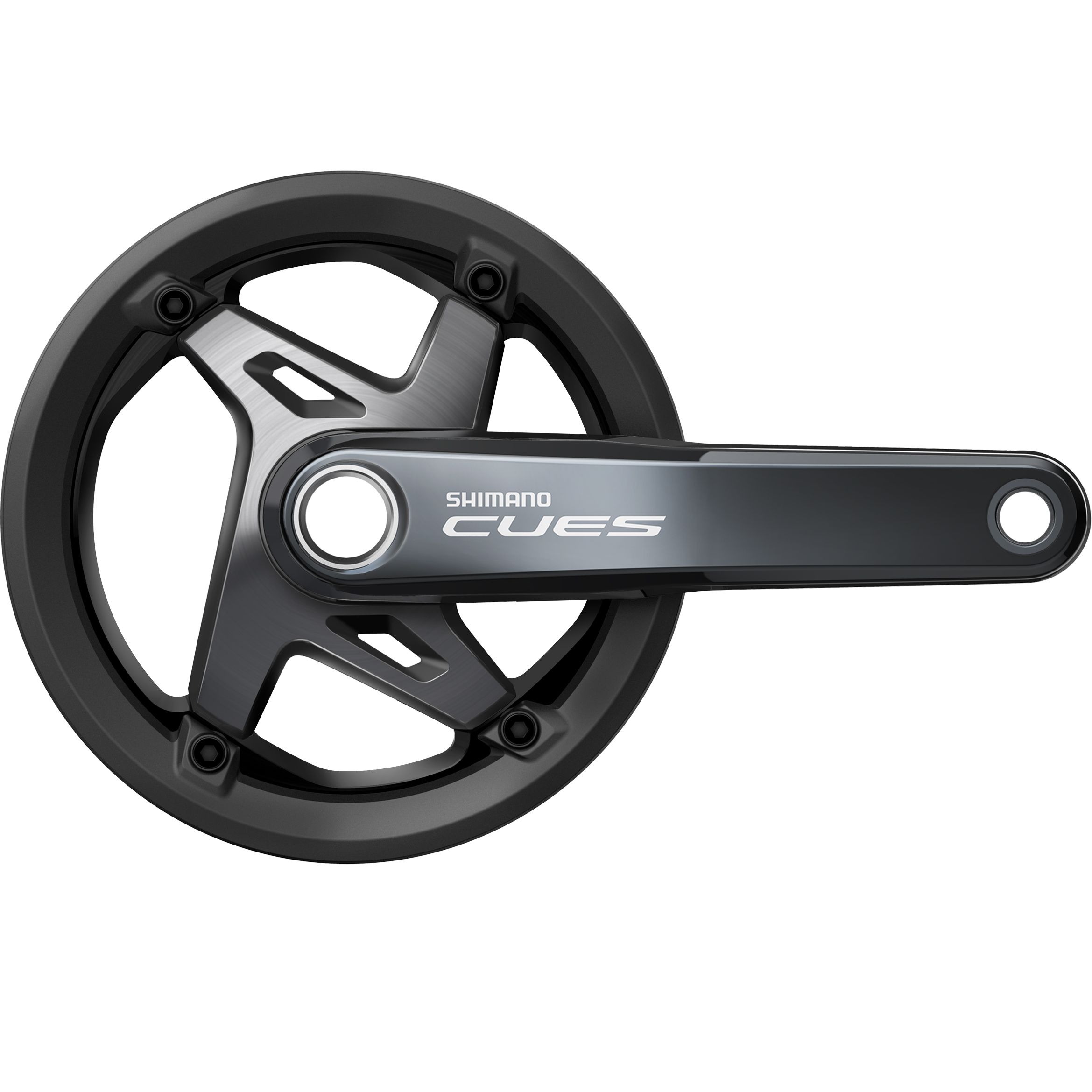 Kettenradgarnitur Cues FC-U8000 Single 9/10/11-Gang / schwarz / 175 mm, 40, ja (einfach)