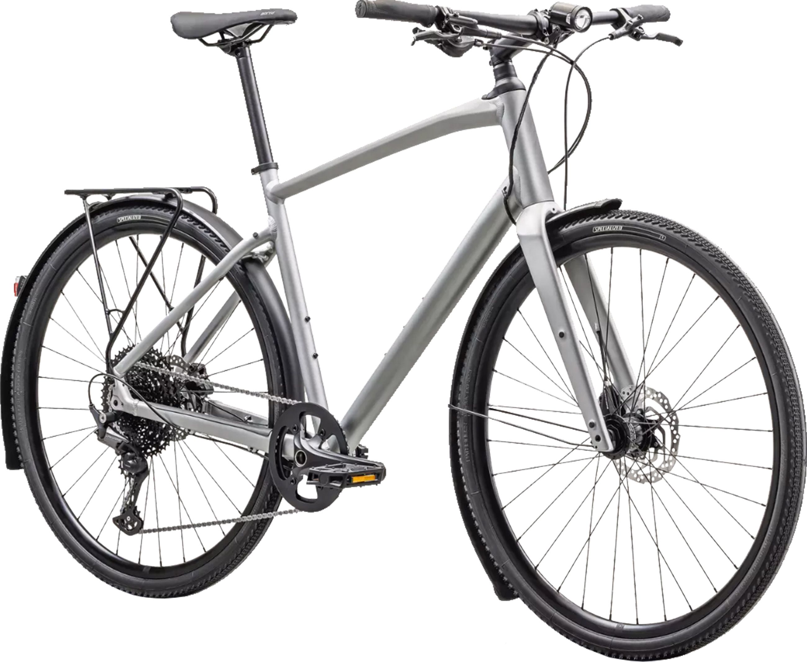 SIRRUS X 4.0 EQ City- und Alltagsvelo / satin liquid silver satin fogtnt / M