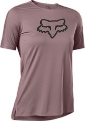 FLEXAIR Damen-Kurzarmshirt / plum perfect / XL
