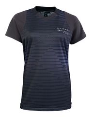 SCRUB Damen-Kurzarmshirt / black / 34